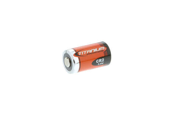 The Titanium Innovations CR2 lithium battery is extremely reliable even in extreme temperatures